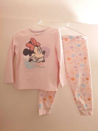 "Minnie Mouse" Schlafanzug rosa, Grösse 104