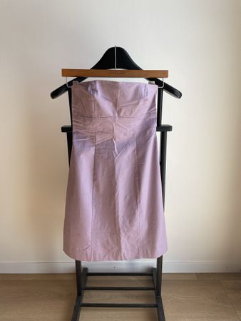 Robe bustier violette taille XS Benetton Y2K