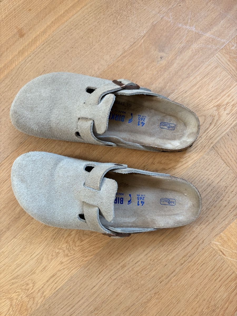Scarpe da uomo: Birkenstock Boston Wildleder Gr. 41 – Usato da Zürich venduto da bunt123 1