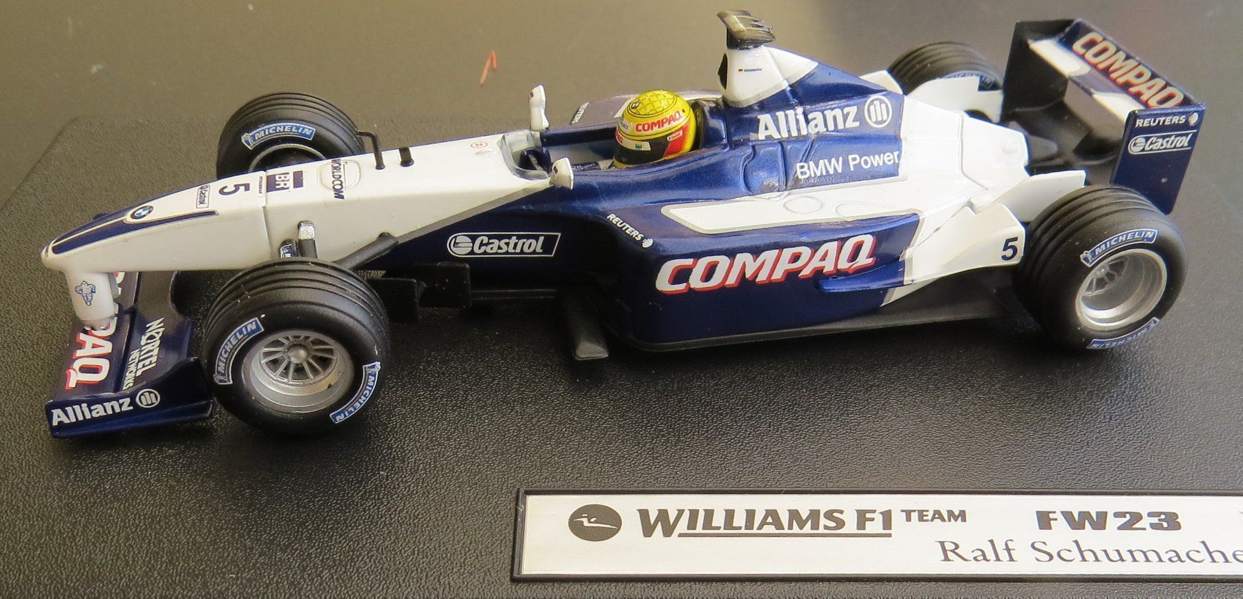 Williams Modellini d'auto: 1:43 Williams FW23 Ralf Schumacher 2001 – Nuovo e nell'imballaggio originale da Ettingen venduto da campione_1