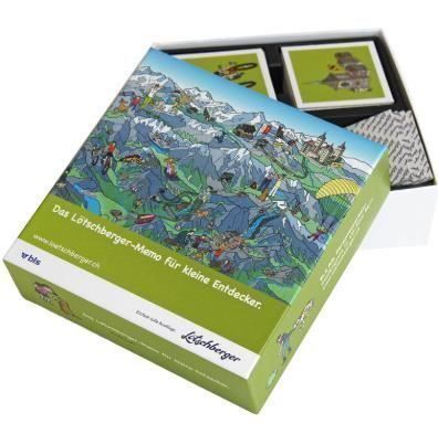 Spiele: Schönes BLS Lötschberger Memory, neu – Neu und originalverpackt aus Turbenthal von TopToys