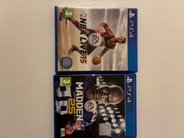 NBA Live und Madden NFL 25
