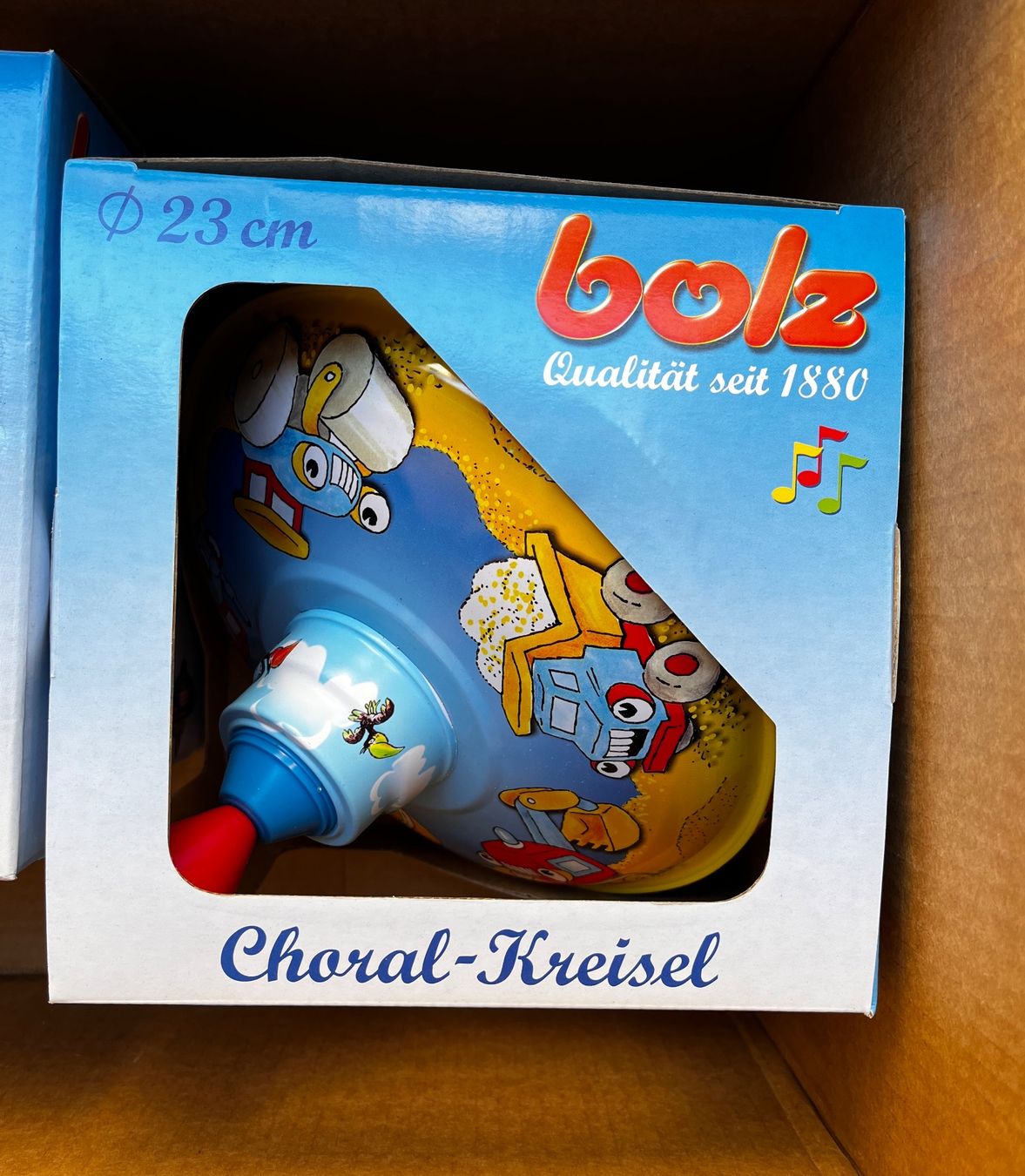 Jouets: Nostalgie Kreisel - Baustelle – Neuf (Voir description) à Zürich par gemuesebouillon 1