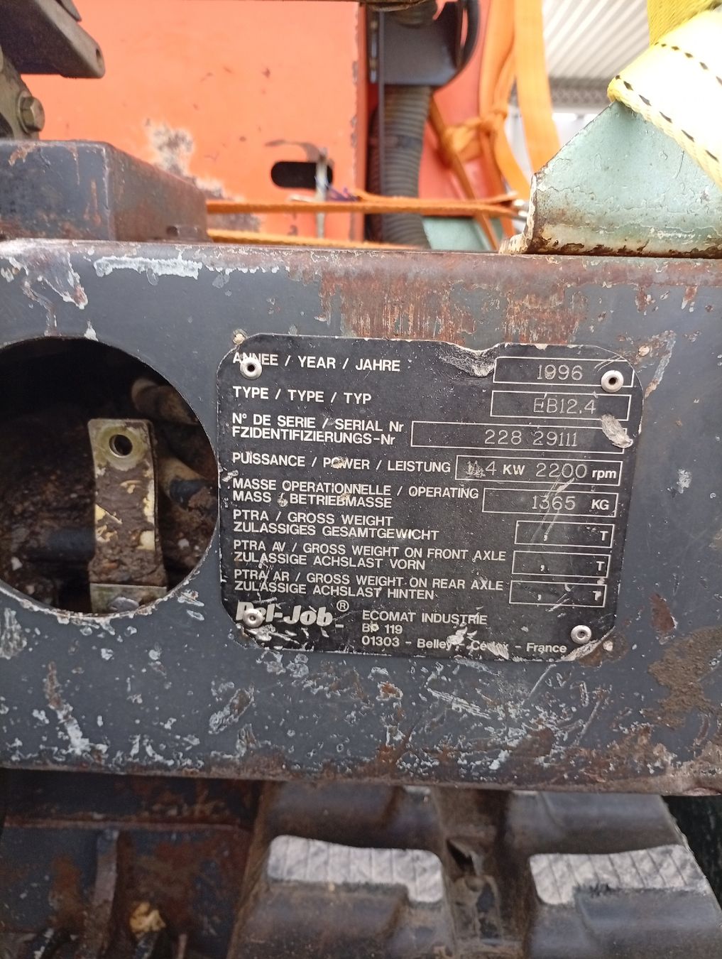 Bagger: Bagger Raupenbagger Peljob EB 12.4  – Gebraucht aus Uster von Loro_ 2