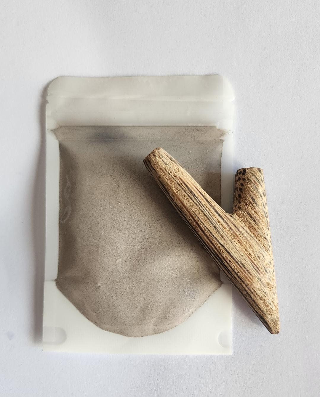 Tabak: 10gram Nukini Rape Pulver mit Rape Holz self Use Aplicator – Neu (gemäss Beschreibung) aus Zihlschlacht von Glomex