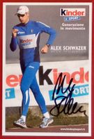 Alex Schwazer Autogramm signiert Foto 10x15cm