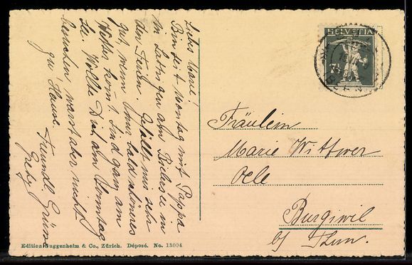 Cartes postales: AK Biel, Pavillon Felseck – D'occasion à Berlin par bartko-reher 1