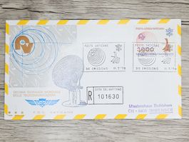 CL05 Enveloppe + Timbre Poste Vaticane 1978