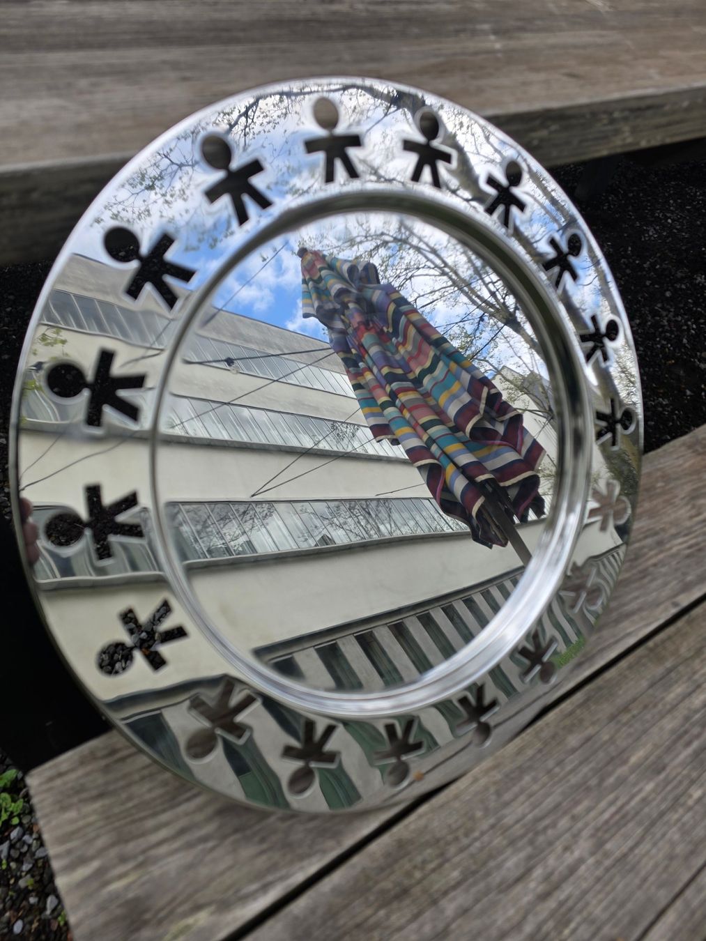 Alessi Piatti di portata: Metall: Alessi Serviertablett 40 cm – Usato da Romanshorn venduto da Rachacha 1