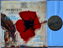 Prokofiev Gidon Kremer Sonate Nr. 1 Für Violine LP GEWASCHEN
