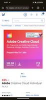 1 Jahr Adobe Creative Cloud