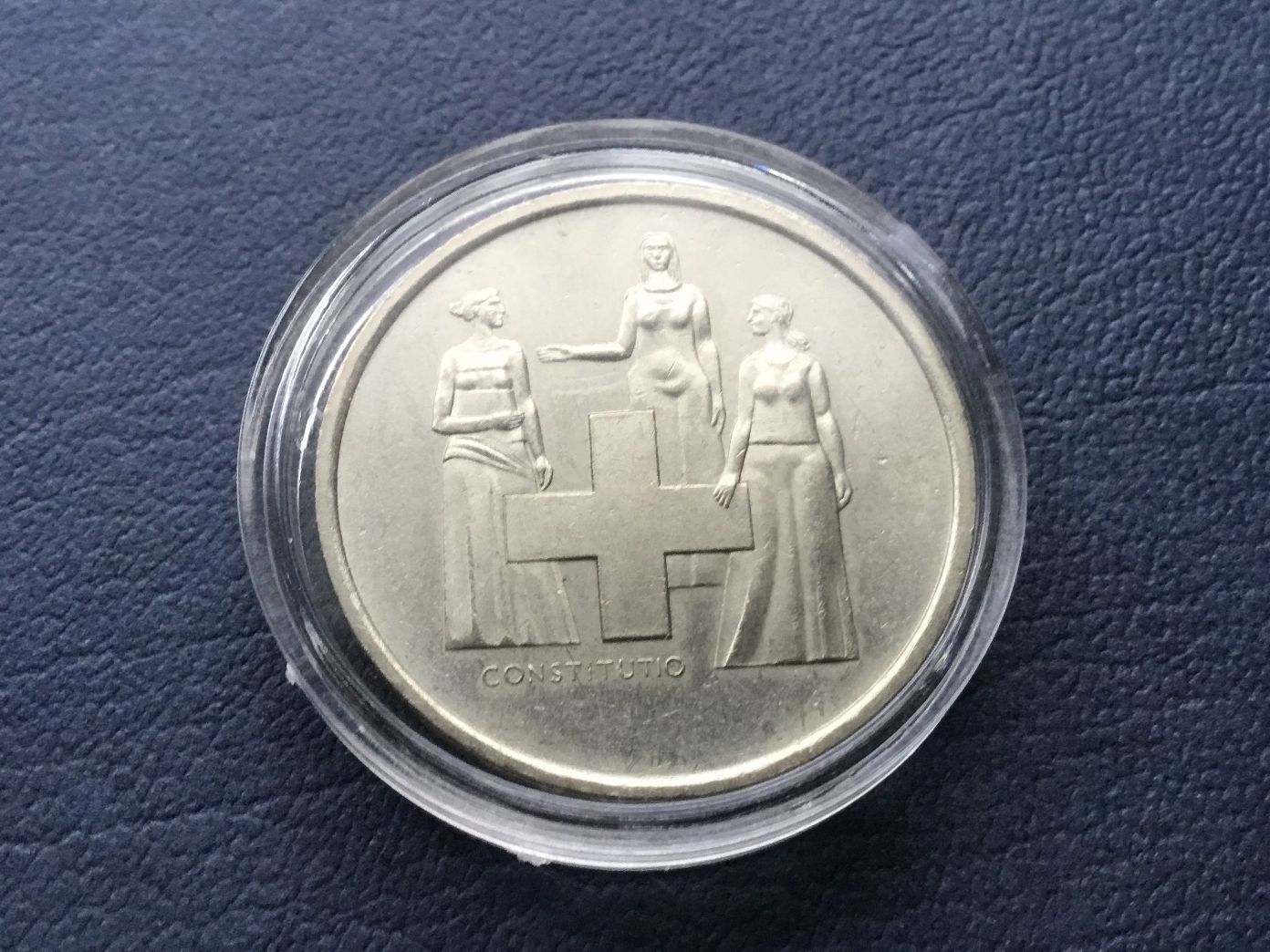 Tutti le monete: ** 5 Franken Constitution 1974 – Usato da St. Margrethen SG venduto da alfapeugeot10