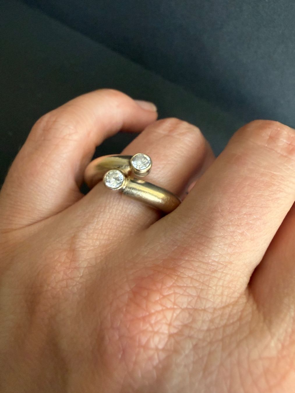 Anelli: Massiver Silber Ring 925, vergoldet – Usato da Spiegel b. Bern venduto da Rogger72 8