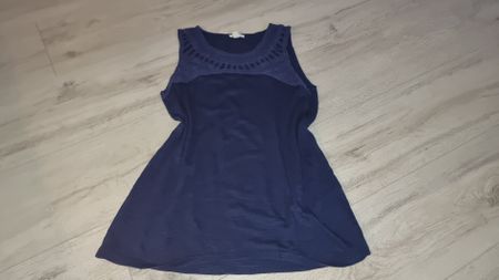 Sommerliches, blaues Top Spitze Esprit  S, 