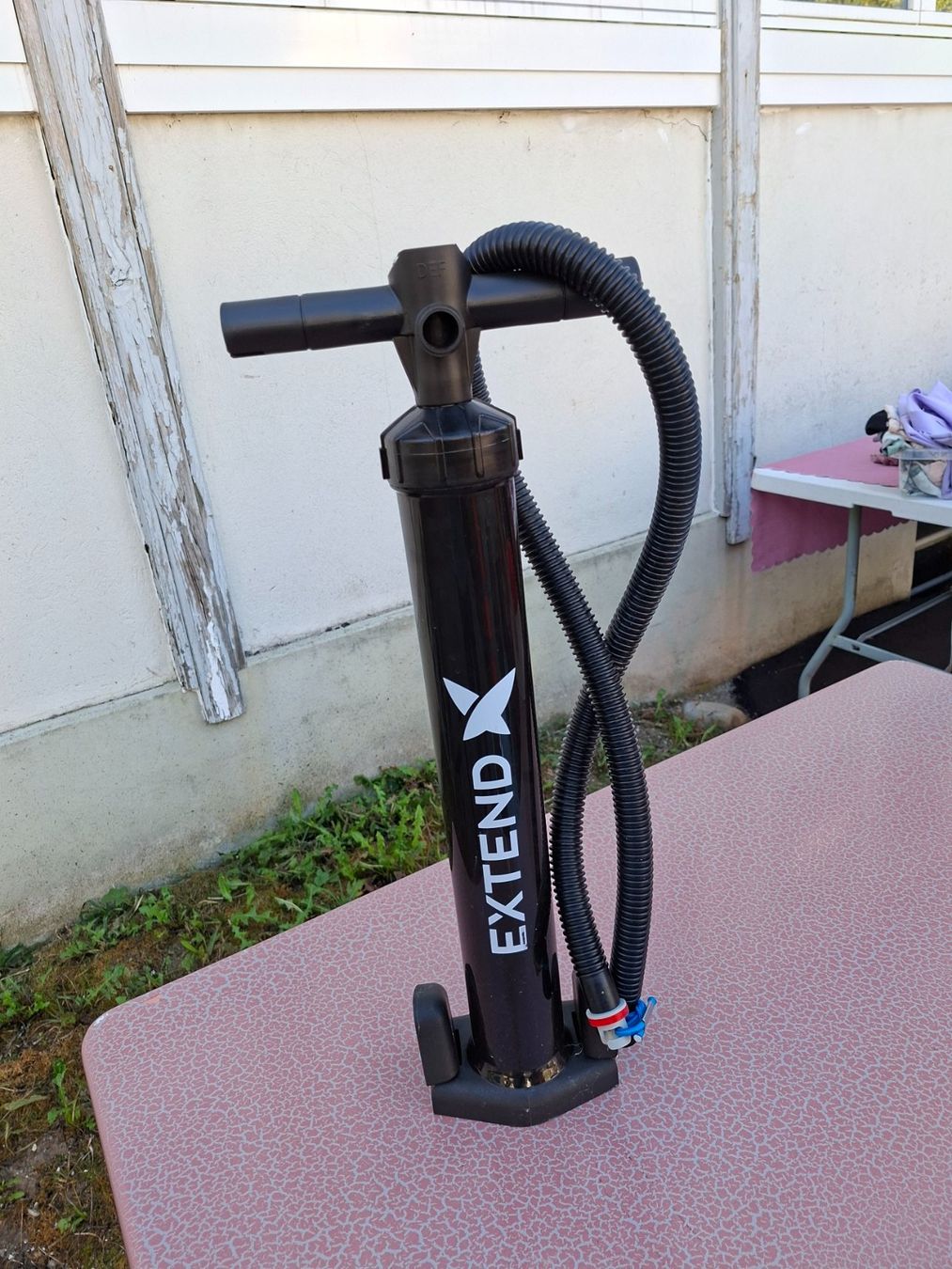 Pumpen & Teile: Extend Luftpumpe mit Manometer schwarz gebraucht – Gebraucht aus Mosnang von KurtHe