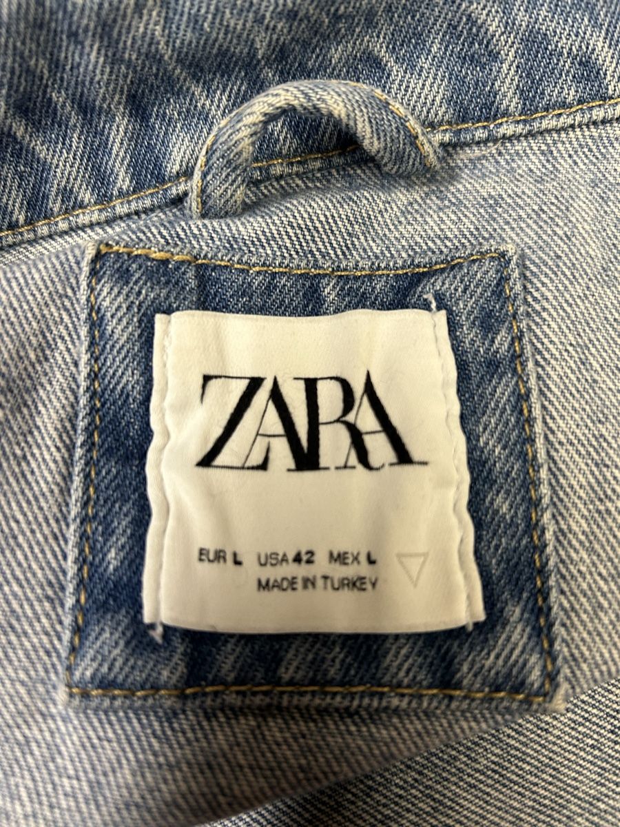 Zara Giacche: Jeansjacke Zara Gr. L im destroyd Look – Usato da Füllinsdorf venduto da Sunny0117 2