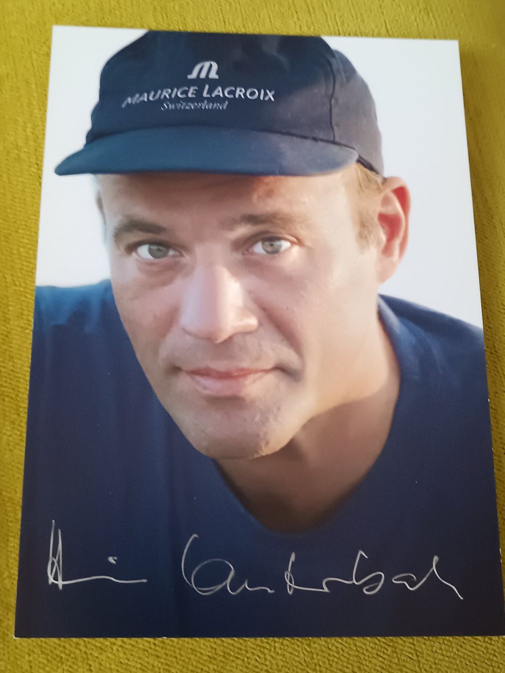 Autografi: Heiner Lauterbach - handsigniert – Usato da Menziken venduto da Artographs