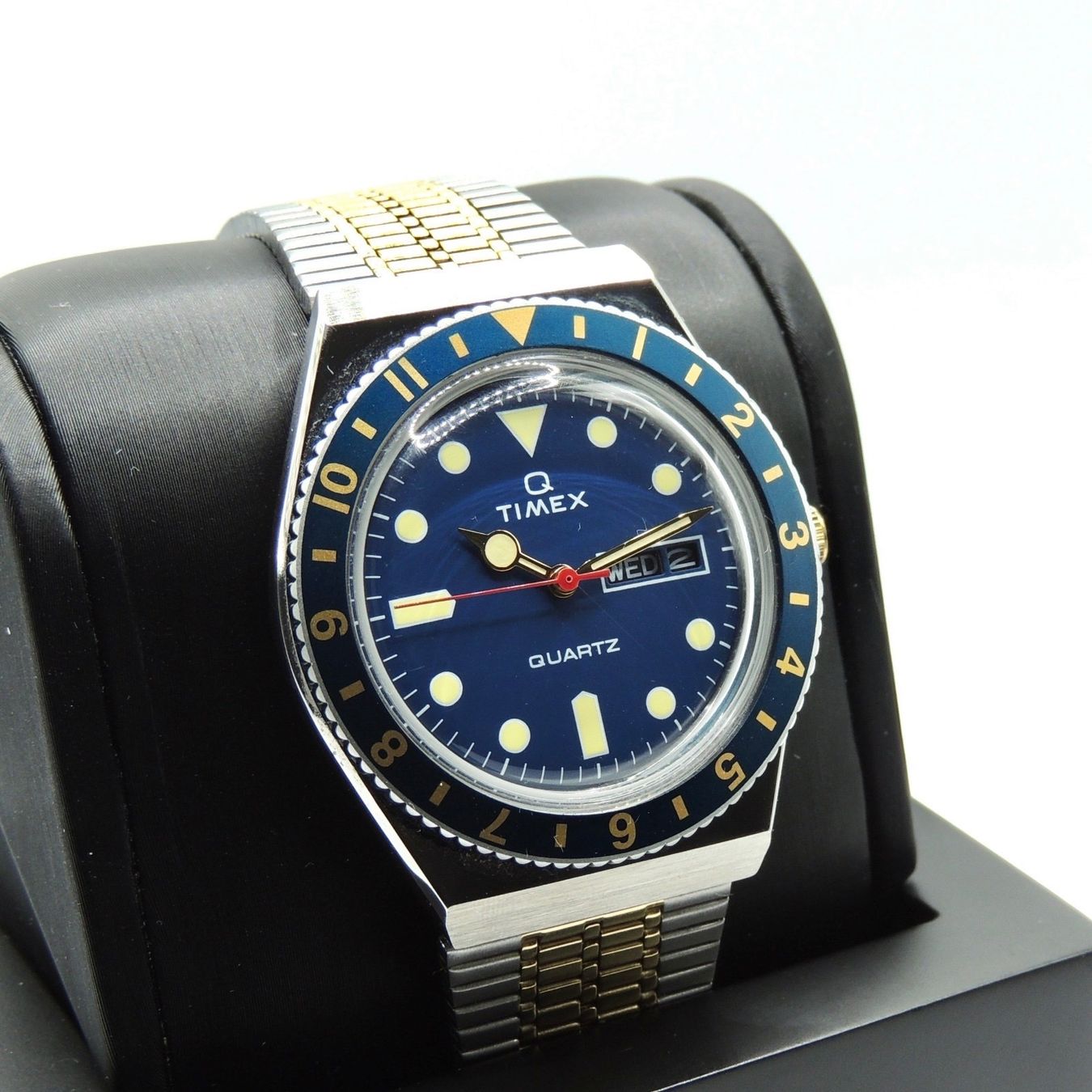 Uhren: Montre Time Q Reissue blue bicolor – Neu (gemäss Beschreibung) aus Lausanne von DuGoutetdesCouleurs 1