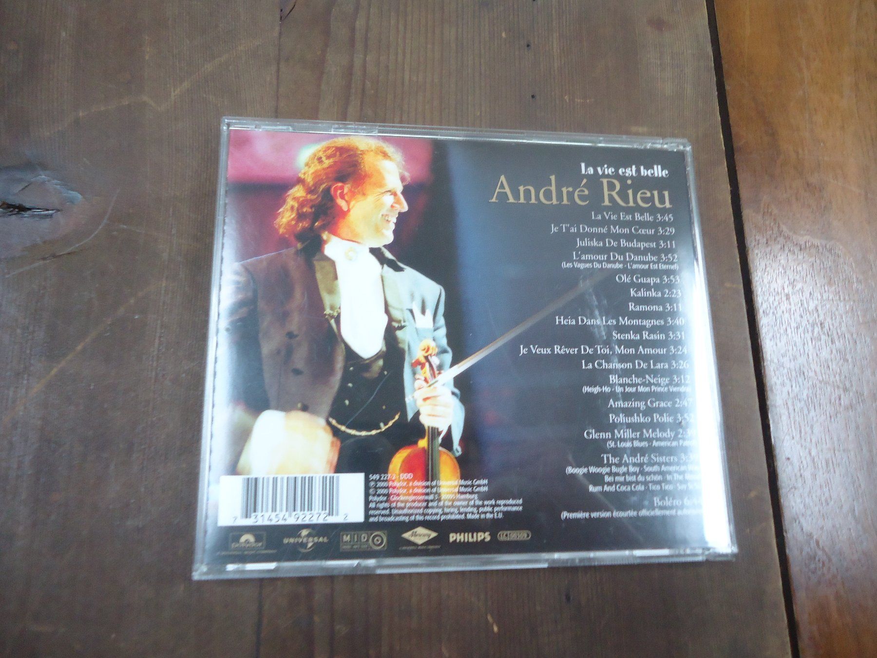 CD: André Rieu - La vie est belle – Usato da Vessy venduto da mafabe 1