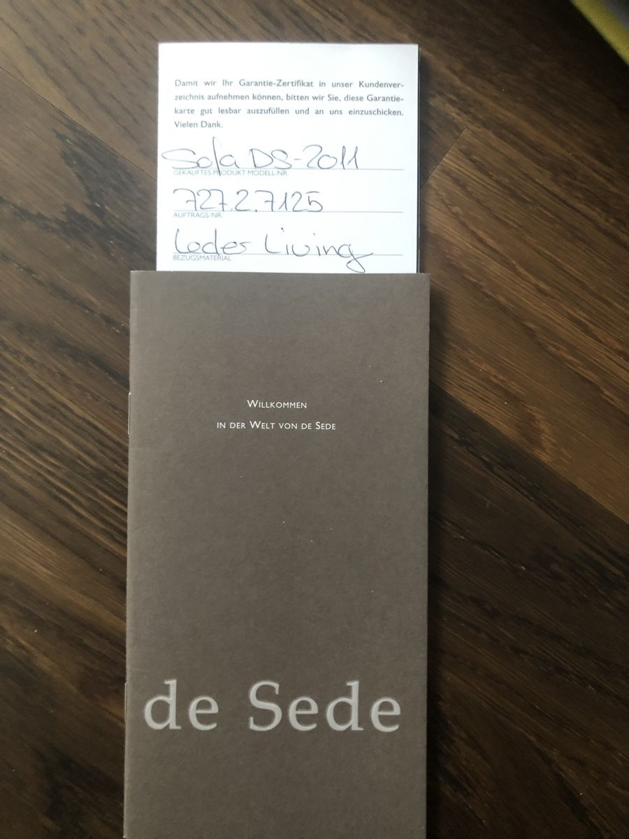 Divani: Sofa de Sede, DS-2011, 2.5-Sitzer – Usato da Gümligen venduto da luc_hnp9 2