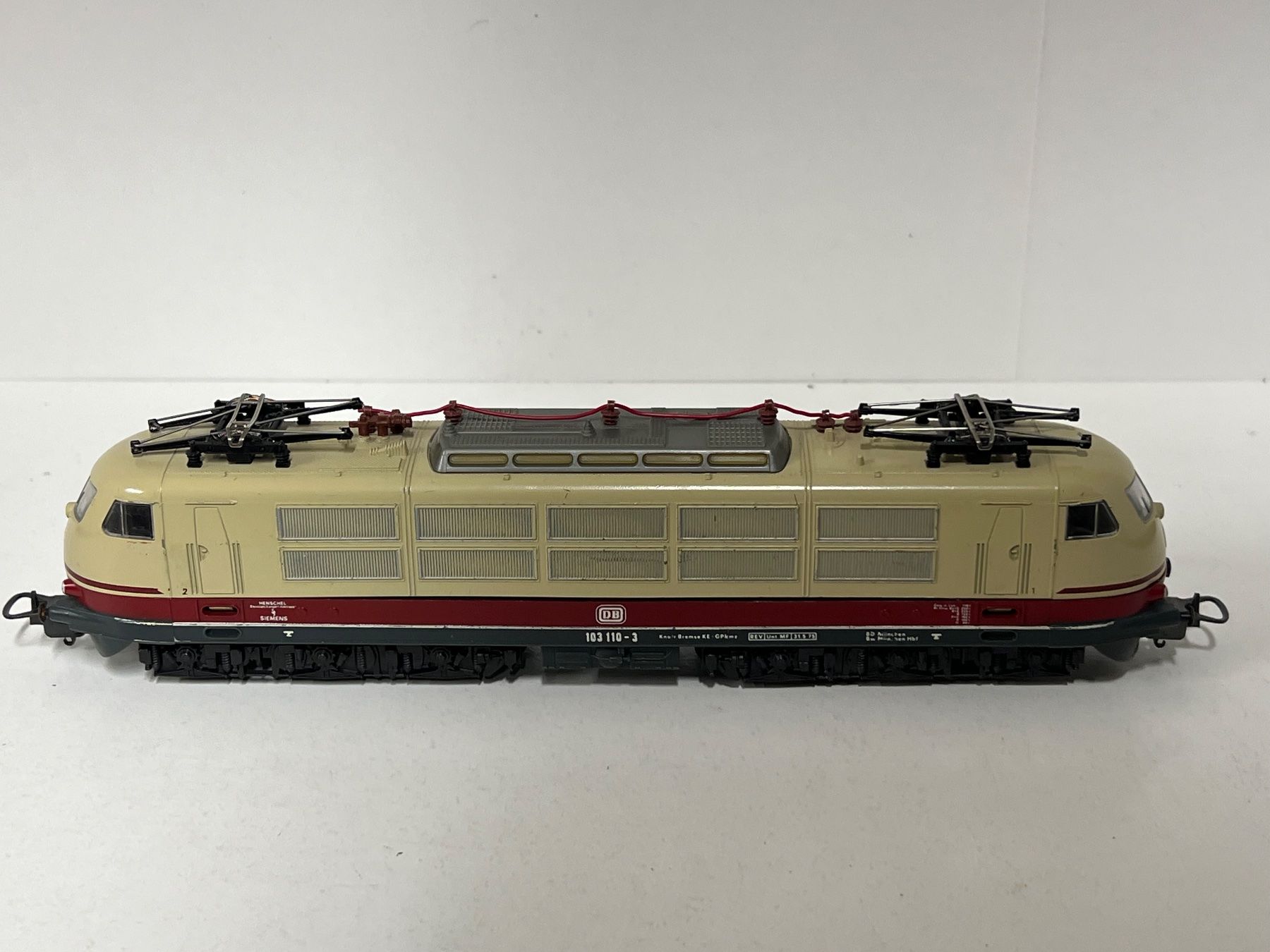 Lima Modellini di ferrovie: Lima H0 Br 103 DB H0 DC – Usato da Geroldswil venduto da TopTrain54 1