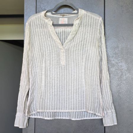 🐸 NILE BLUSE / OBERTEIL XS MIT LOCHSPITZE