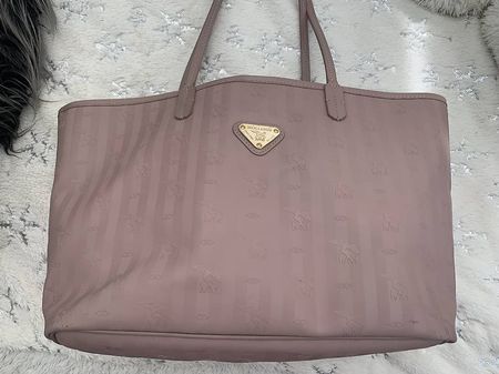 Rarer Original Mollerus Shopper altrosa Neuwertig