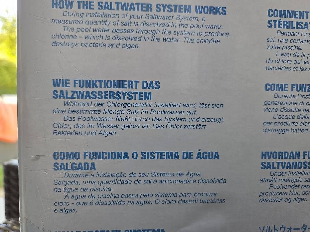 Piscine: Intex Salzwasserpool-System QS500 – Usato da Sisseln AG venduto da flo_ki1985 2