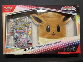 Pokemon Prismatic Evolutions Pouch Collection English