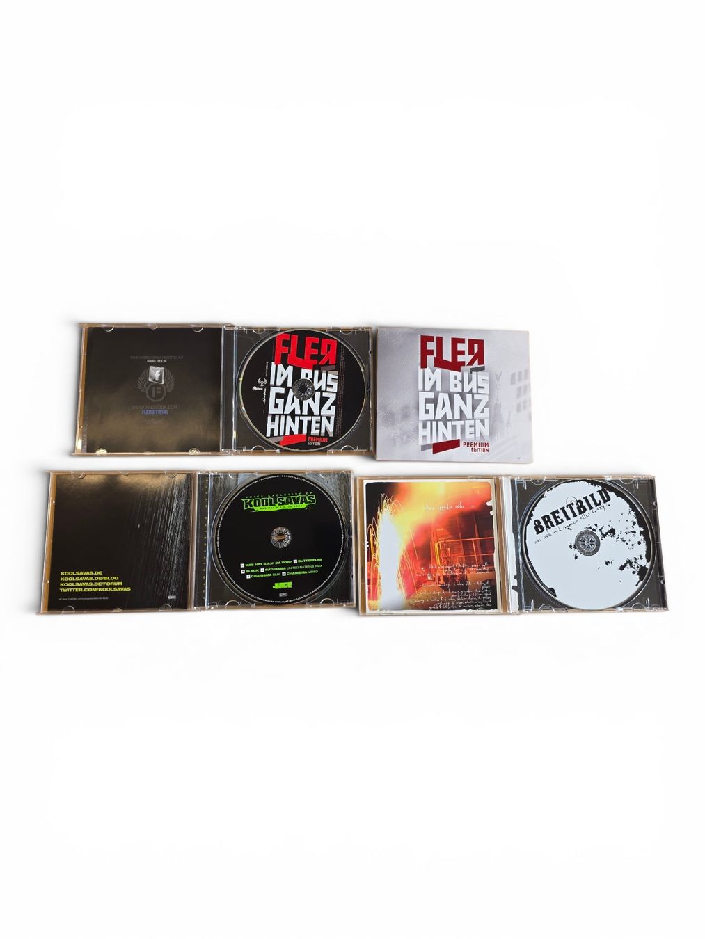 CD: Trio Rap-CDs: Fler, Kool Savas, Breitbild  – Usato da Rieden AG venduto da RuvensBrocki 2