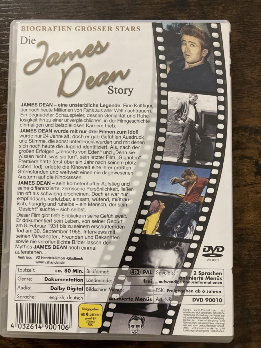 Alle DVDs: The James Dean Story DVD – Gebraucht aus Glarus von Jhuber78 1