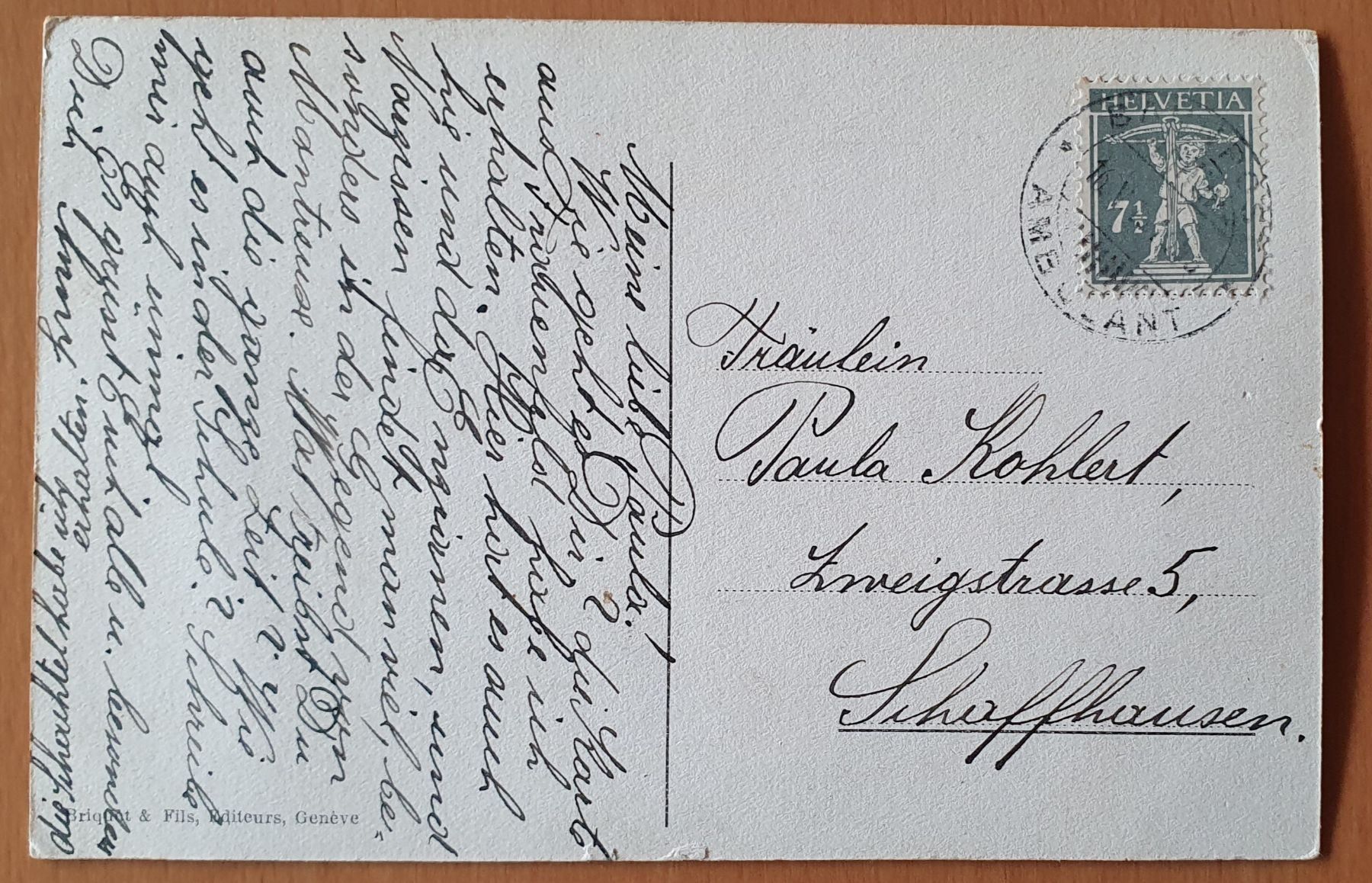 Ansichtskarten: Cully - Le Port – Gebraucht aus Kreuzlingen von Rschweiz1 1