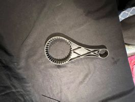Wasserfilterschlüssel JRG 10 cm Durchmesser, guter Zustand.