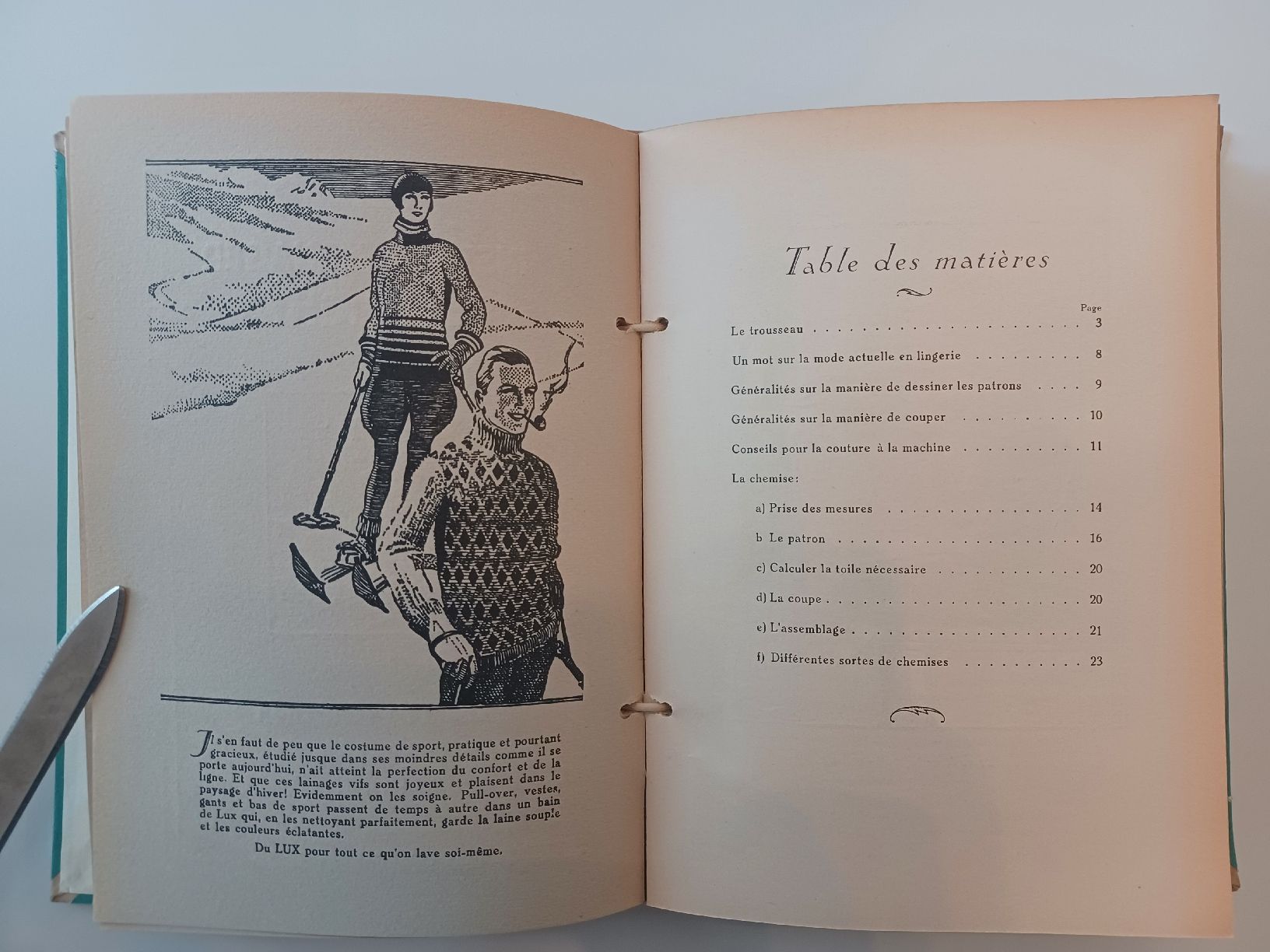 Libri: Manuel sunlight - coupe et confection – Usato da Lausanne venduto da Grabock 2