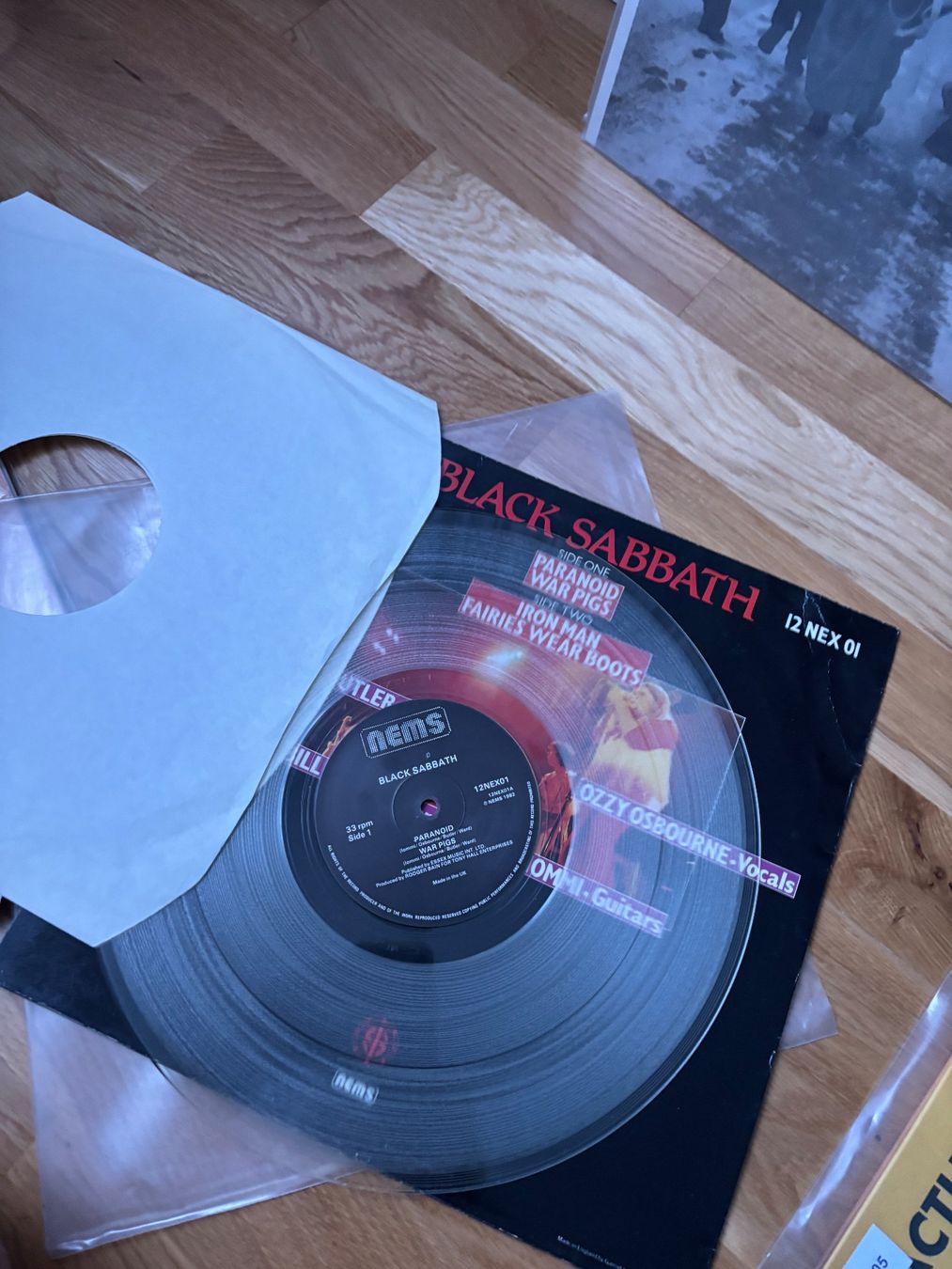 Dischi in vinile: Black Sabbath EP Hard Rock 1970 – Usato da Zürich venduto da manuunited 2