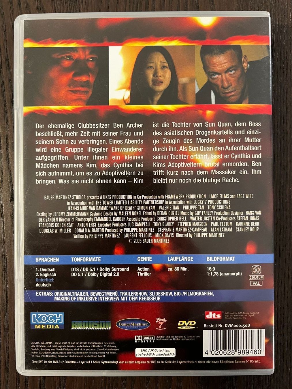 Tutti i DVDs: Wake of Death – Usato da Zürich venduto da FilmFreunde 1