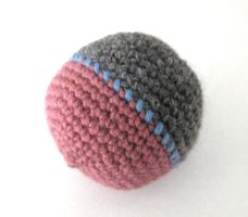 Ball mit Schelle für Katzen, handgemacht