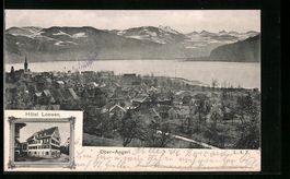 Ober-Aegeri, Hotel Loewen, Totalansicht