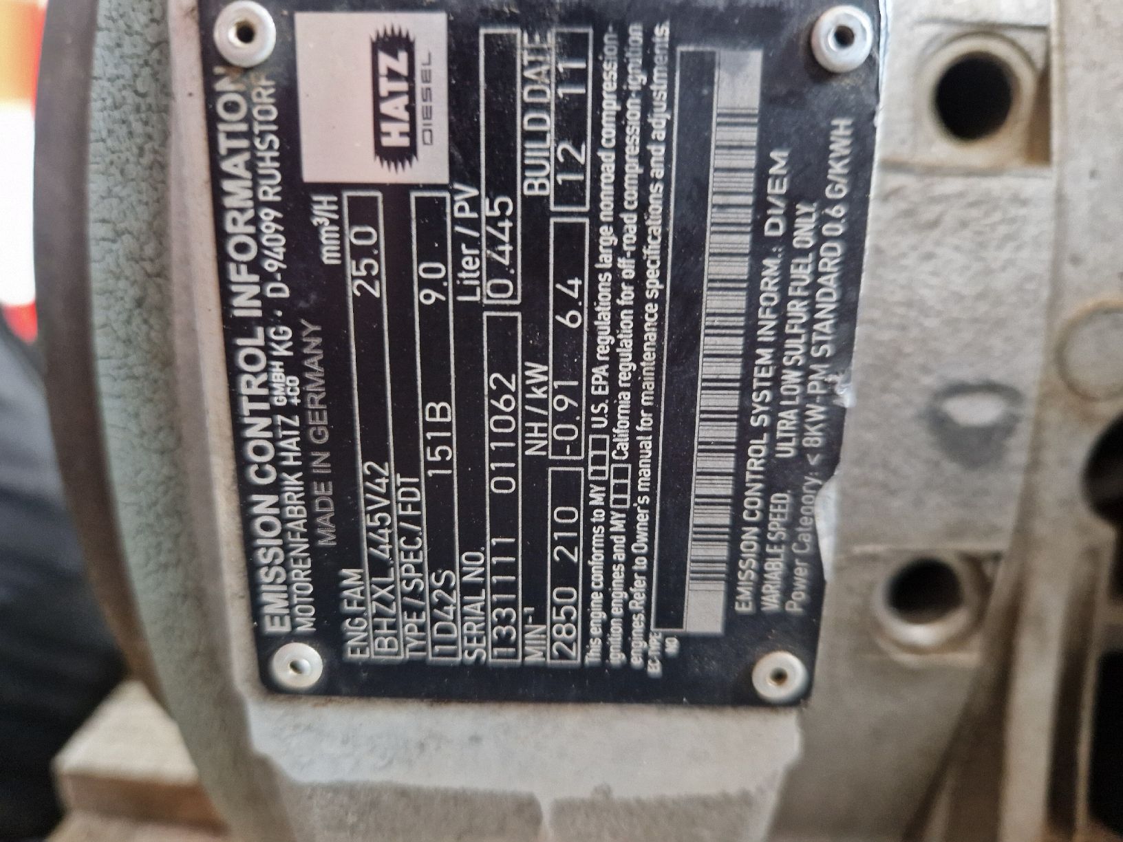 Hatz Motoren: Hatz Motor 1D42S Diesel Motor – Defekt aus Malters von allegro05 4