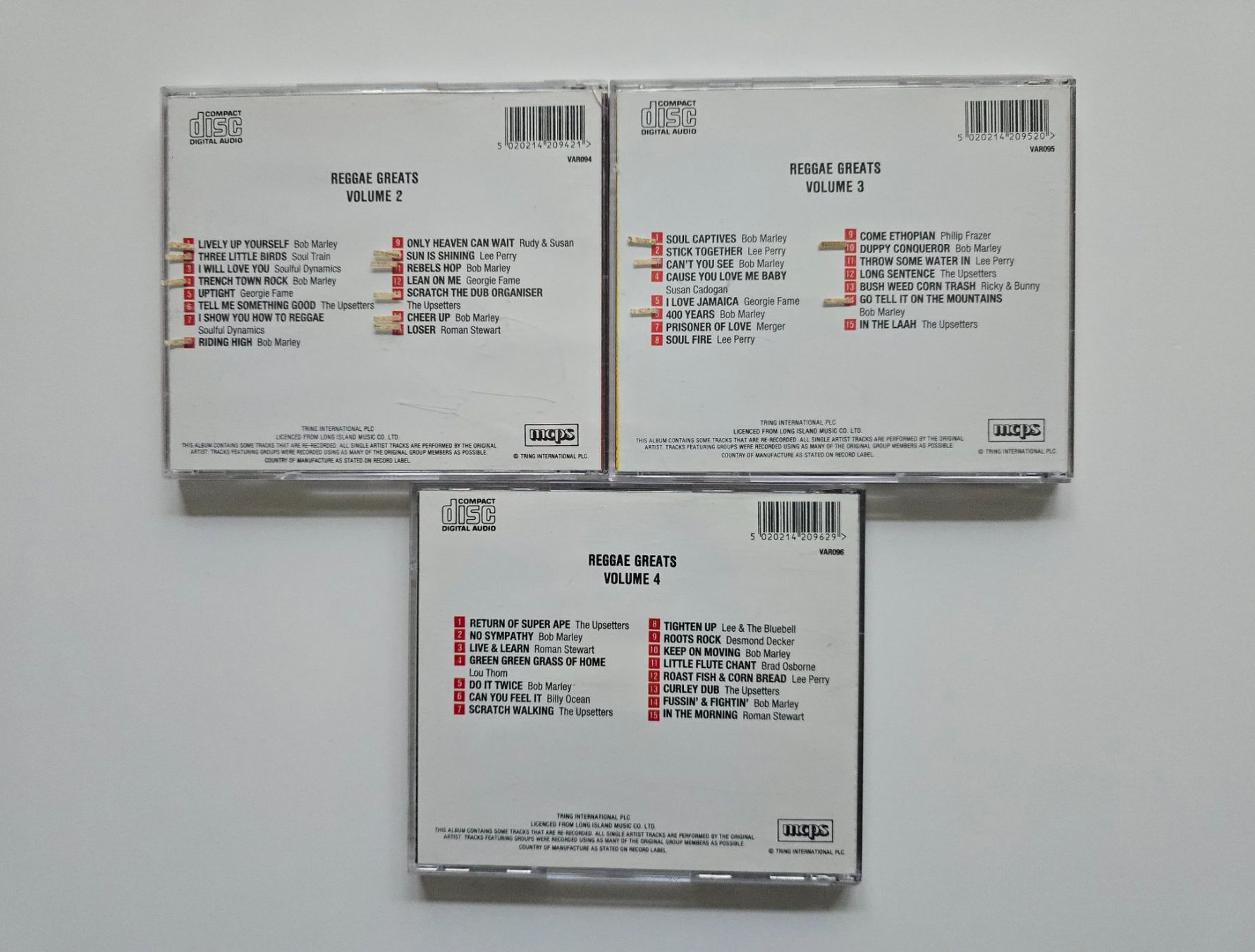 CDs: 3 CD Reggae Greats – D'occasion à Dättlikon par Wundertuete_ 1