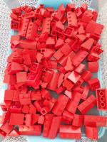 Lego rote Steine,  Dachsteine usw.