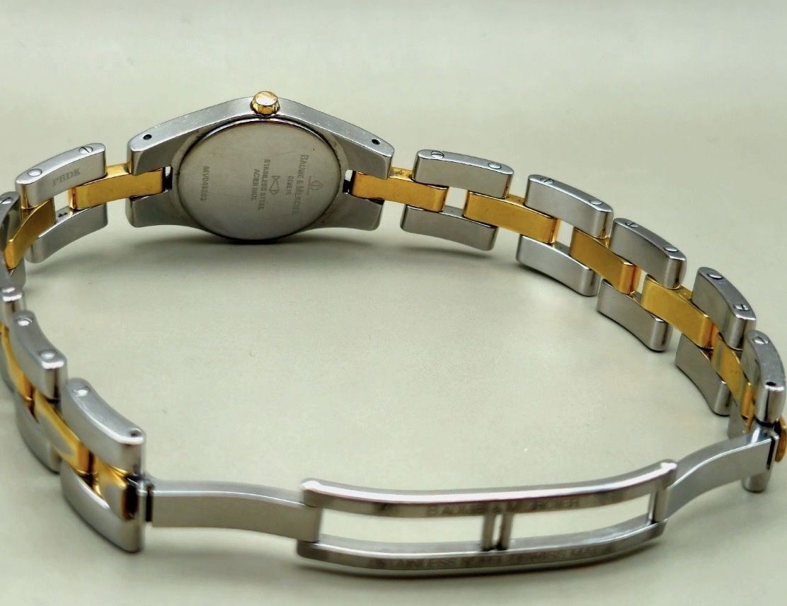 Baume & Mercier Uhren: Baume & Mercier Bicolor mit Perlmutt Zifferblatt – Gebraucht aus Untersiggenthal von TimeandShine 5