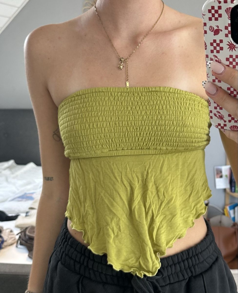 Top: Bandeau Top grün – Nuovo (secondo la descrizione) da Grafstal venduto da jes_t6s7