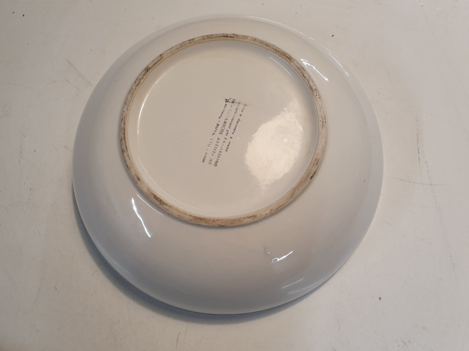 Ciotole: Salatschüssel 28 cm Blumenmuster – Usato da Zürich venduto da dialout 3
