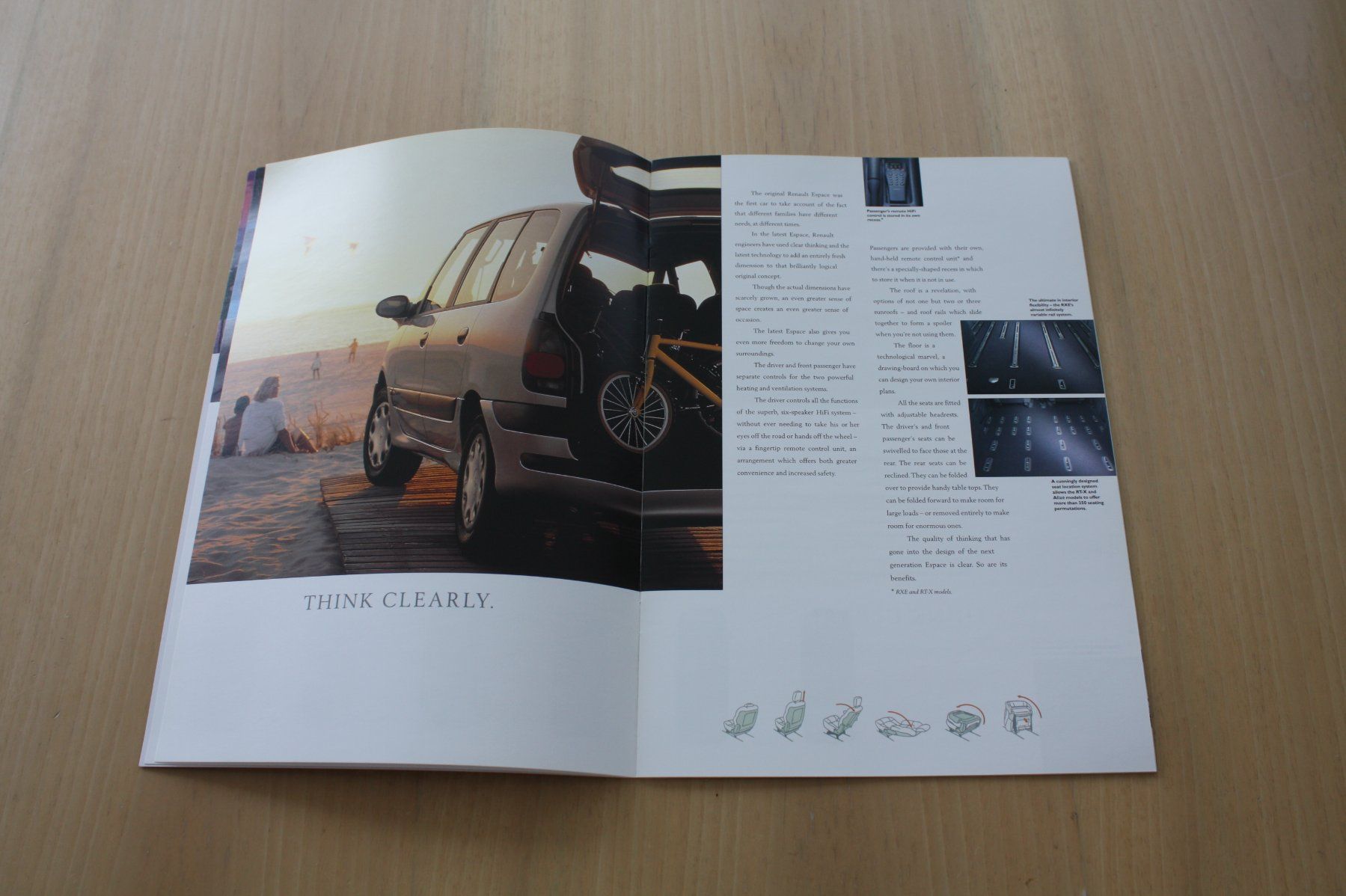 Renault Documenti: Renault Espace - Original Prospekt - 3/1999 – Usato da Wikon venduto da erwin400 3