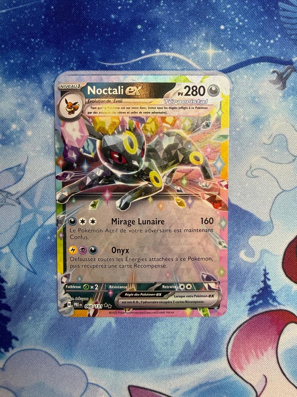Pokémon Carte collezionabili: Noctali EX - PRE 060 FR – Nuovo (secondo la descrizione) da Courgenay venduto da ScamBoxOff