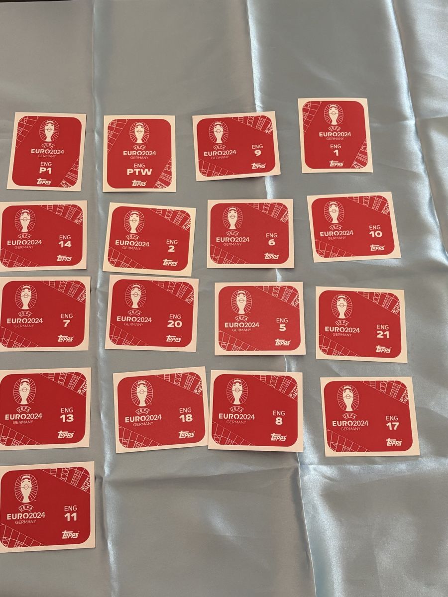 Topps Carte collezionabili: England Topps EM 2024 – Nuovo (secondo la descrizione) da Luzern venduto da jas_bd2h 1