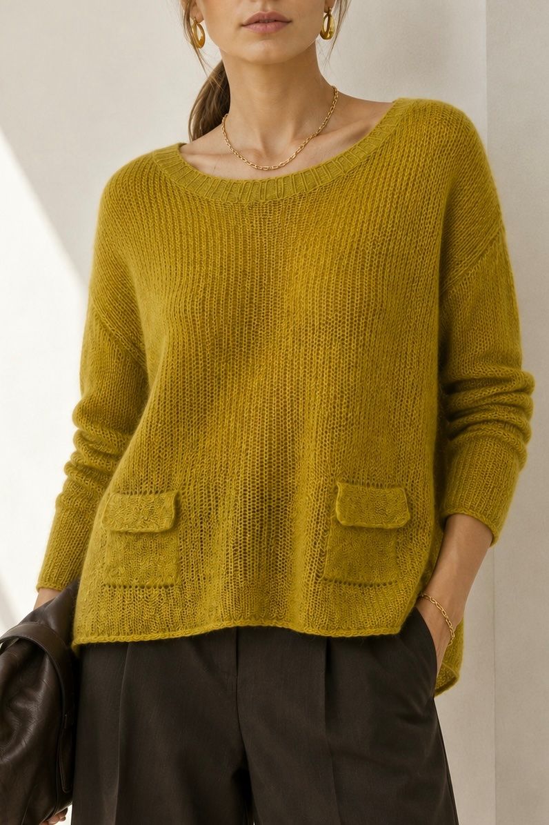 Marc Cain Pullover & Sweatshirts: Marc Cain Kaschmir-Seide Pullover - Gr. 4 – Gebraucht aus Illnau von Monkky