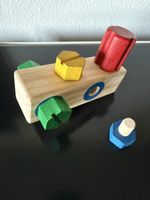 Holz Steckspiel / Formensortierer aus Holz – Montessori-insp