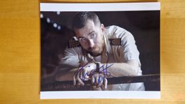 Tim Roth, Original Autogramm auf Grossfoto in Farbe